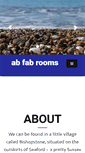 Mobile Screenshot of abfabrooms.co.uk